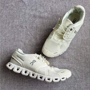 On Running White Athletic Shoes